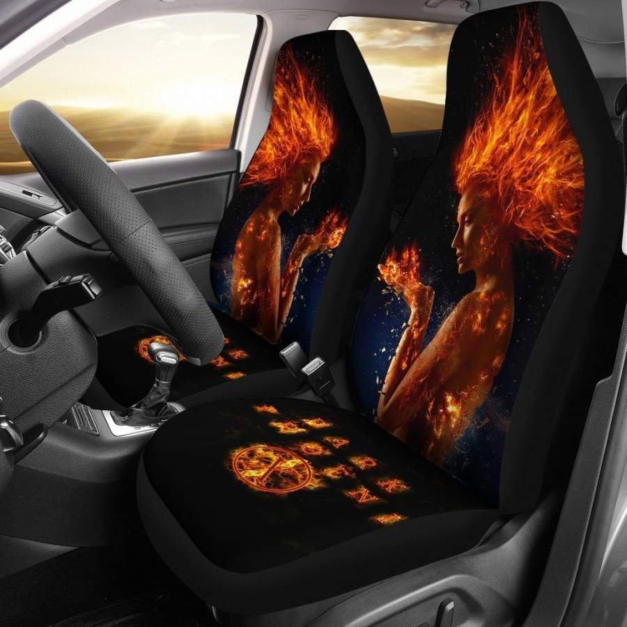 X Men Dark Phoenix A Rising Phoenix Car Seat Covers