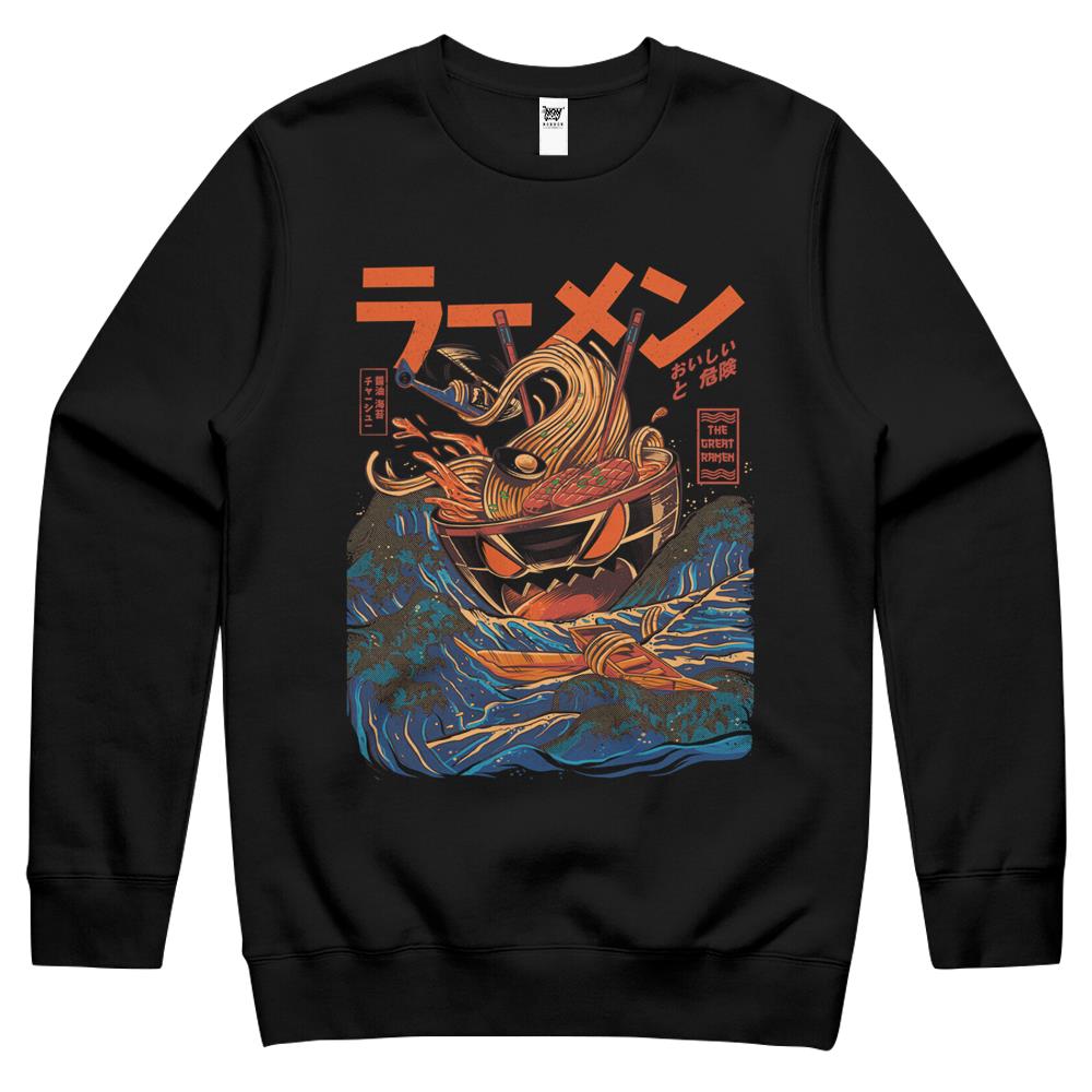 The Great Ramen Off Kanagawa Crewneck Sweatshirt