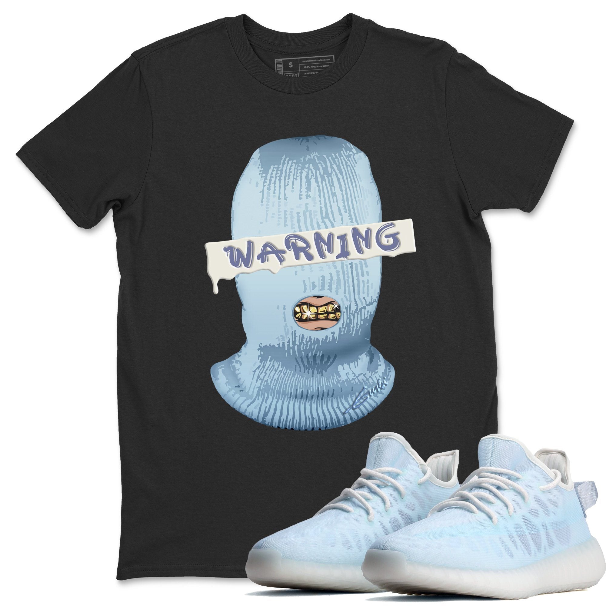 Warning T-Shirt – Yeezy 350 V2 Mono Ice