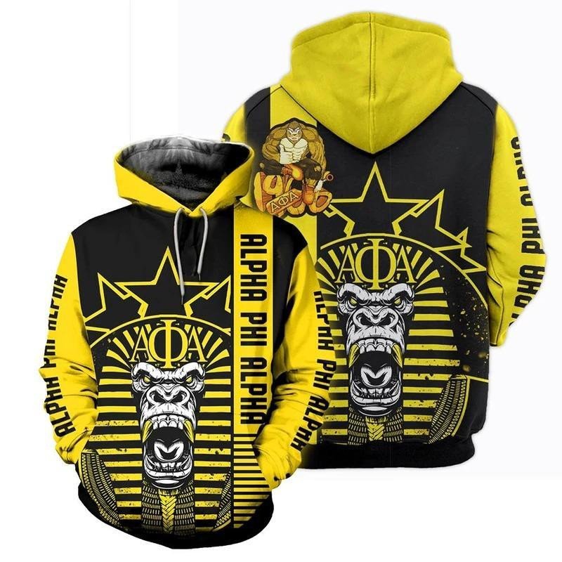 Fraternity Hoodie – King Kong Alpha Phi Alpha Pullover