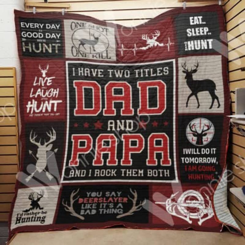 Hunting Dad Blanket MY2701 87O41