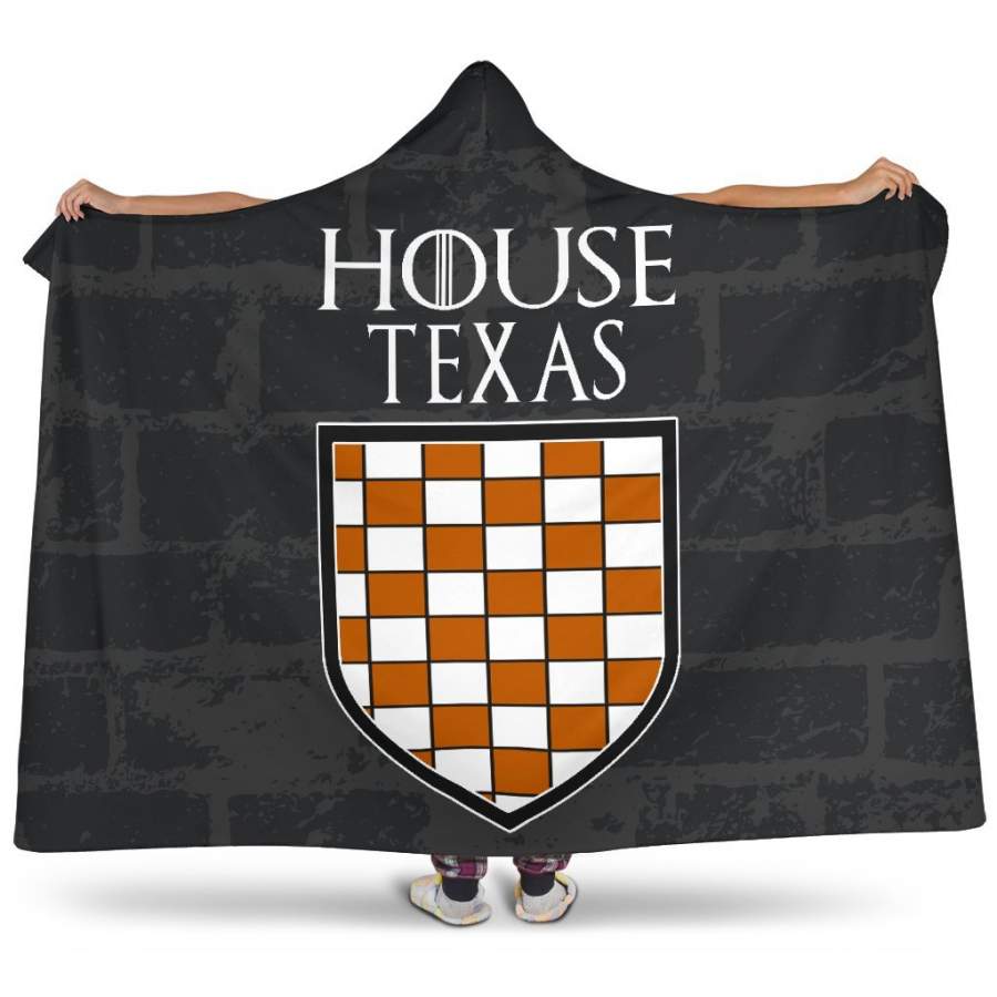 House Texas Hoodie Blanket