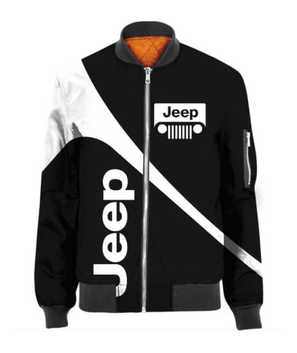 Bomber Jacket Jeep, Jeep 3D Spring Autumn, Mens Casual Jacket Iv28