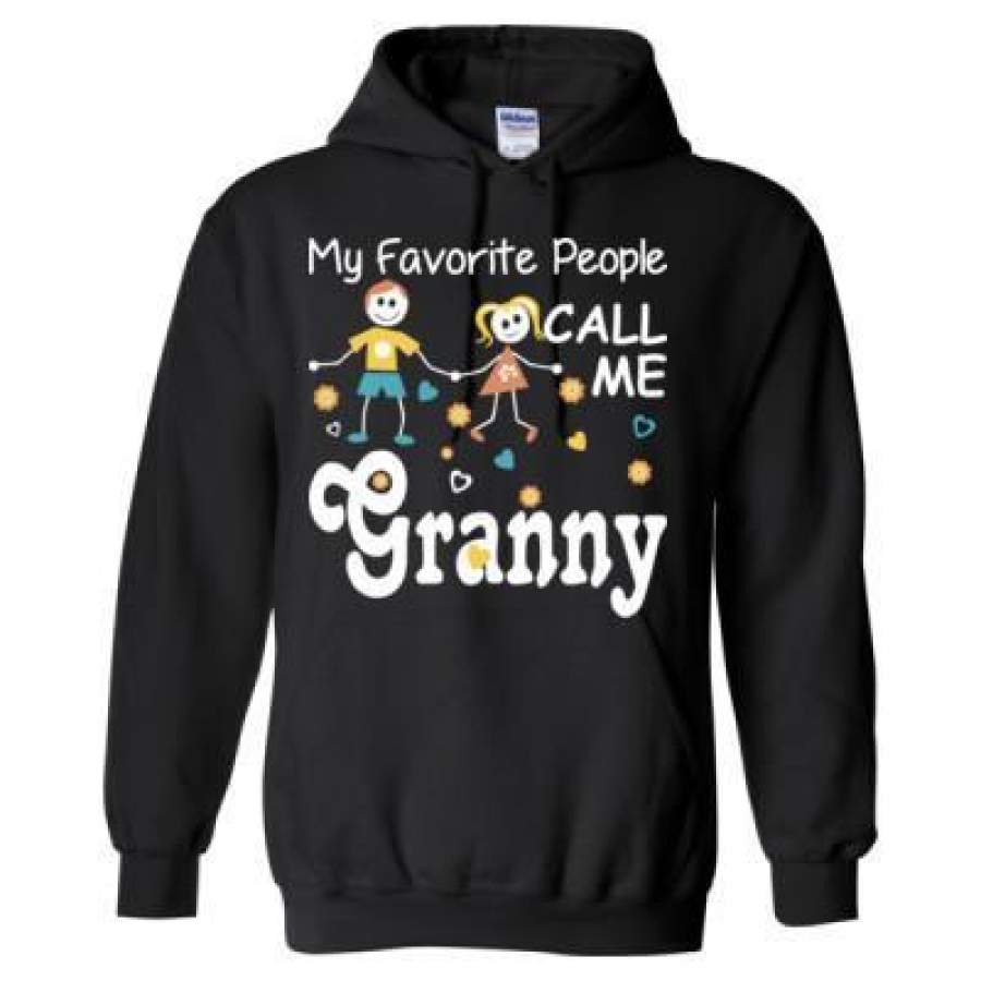 AGR My Favorite People Call Me Granny – Heavy Blend™ Hooded Sweatshirt