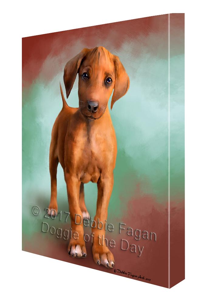 Rhodesian Ridgeback Puppy Canvas Wall Art Cvs48675