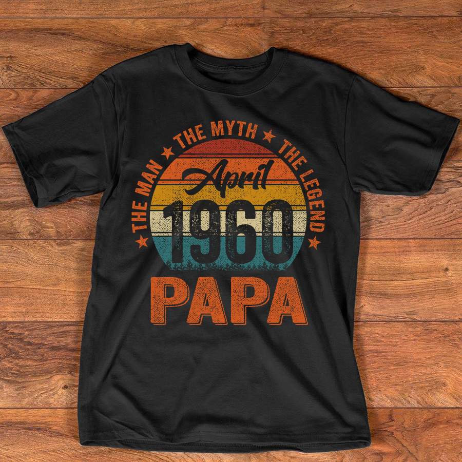 Personalized Papa The Man The Myth The Legend Shirt