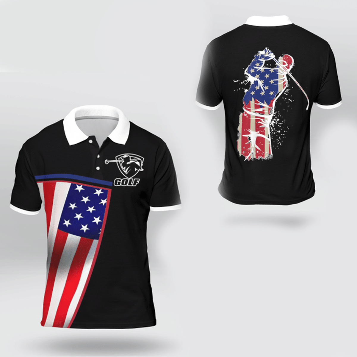 Golf Polo Shirt - Bqd-Gol0521B06-Ctd New Fashion
