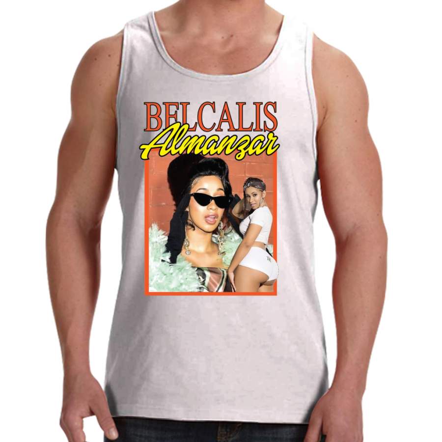 Belcalis Almanzar Cardi B Vintage Style Shirt Men Tank Top