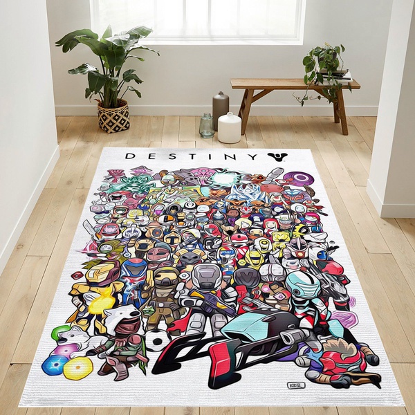 Destiny Collage Area Rug Living Room Rug Home US Decor