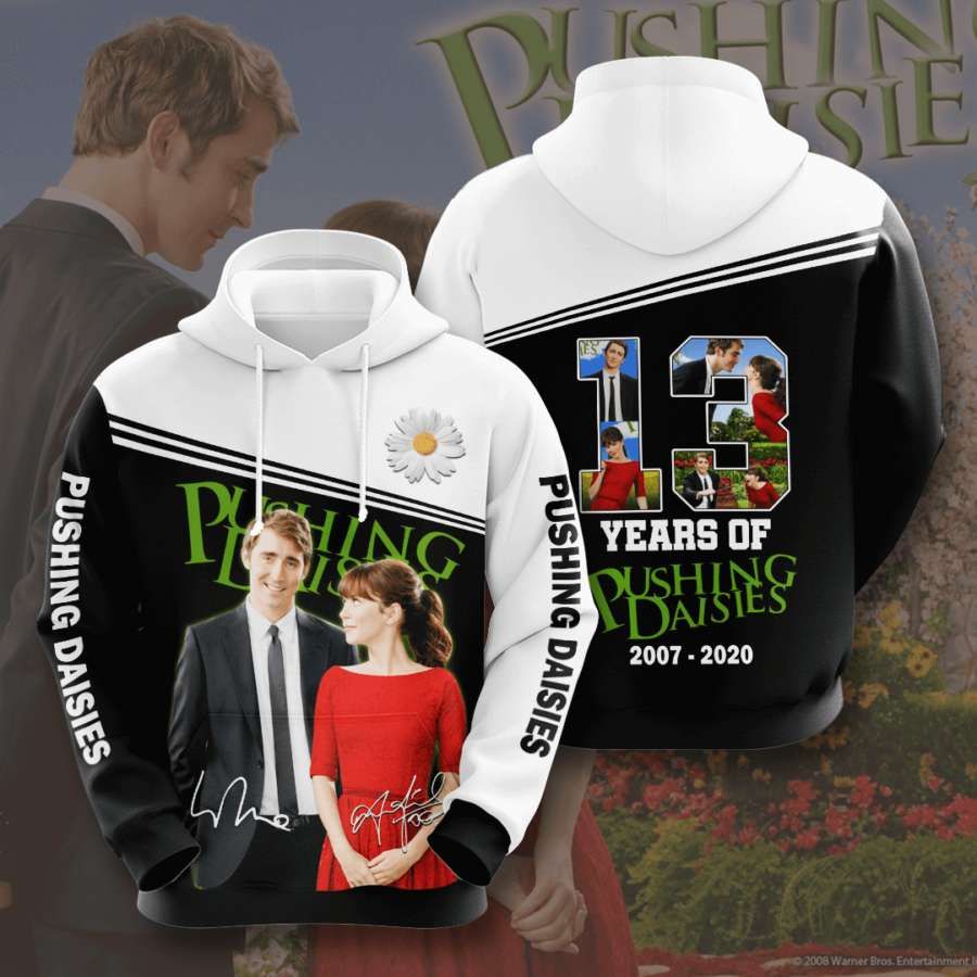 13 Years Of Pushing Daisies 3D All Over Print Hoodie, Zip-up Hoodie