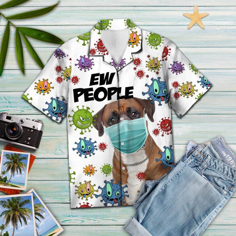 Boxer Ew People Hawaii Shirt Ha2349