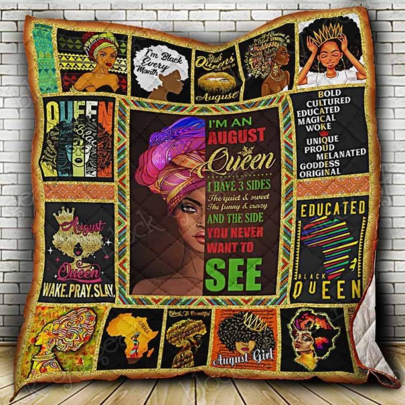 August Black Queen JK1137 Quilt