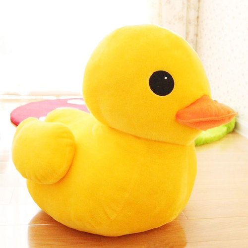 20cmKawaii Big Yellow Duck Mini Plush Dolls Toy Cute Soft Cartoon Stuffed Animal Toys Birthday Gifts for Children Kids Baby Girl alx