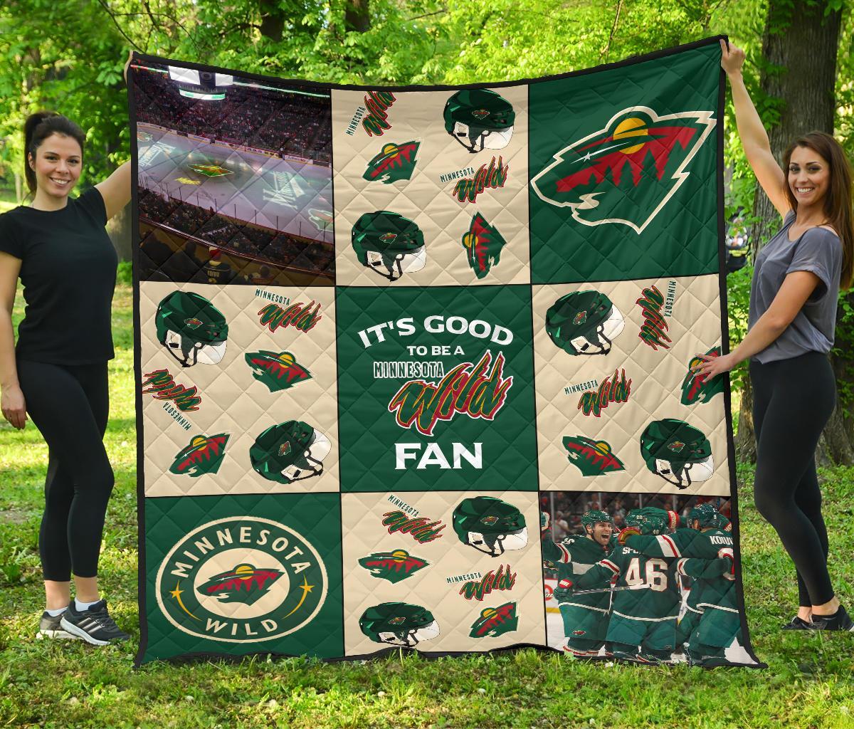 It’s Good To Be A Minnesota Wild Fan Quilt Shop