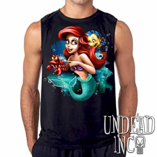 Ariel Sebastian Dinglehopper Brushing Mens Sleeveless Shirt