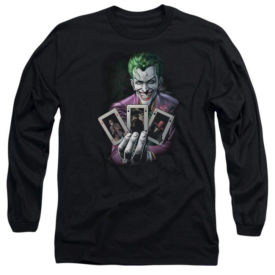 Batman – 3 Of A Kind Long Sleeve Adult 18/1