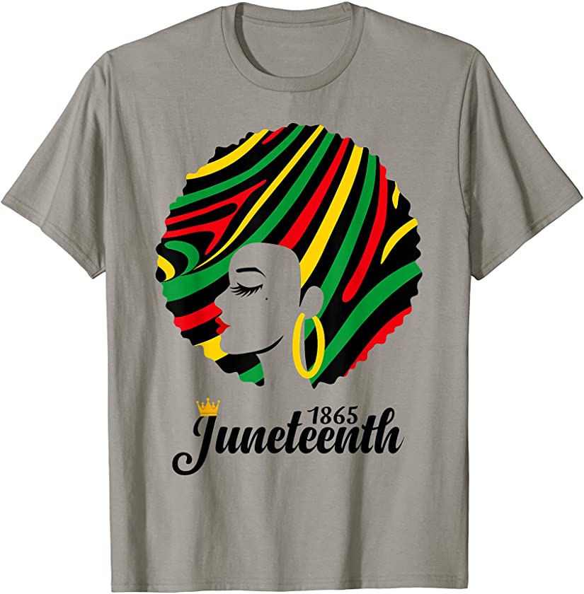 Juneteenth Is My Independence Day | Black Girl Black Queen T-Shirt