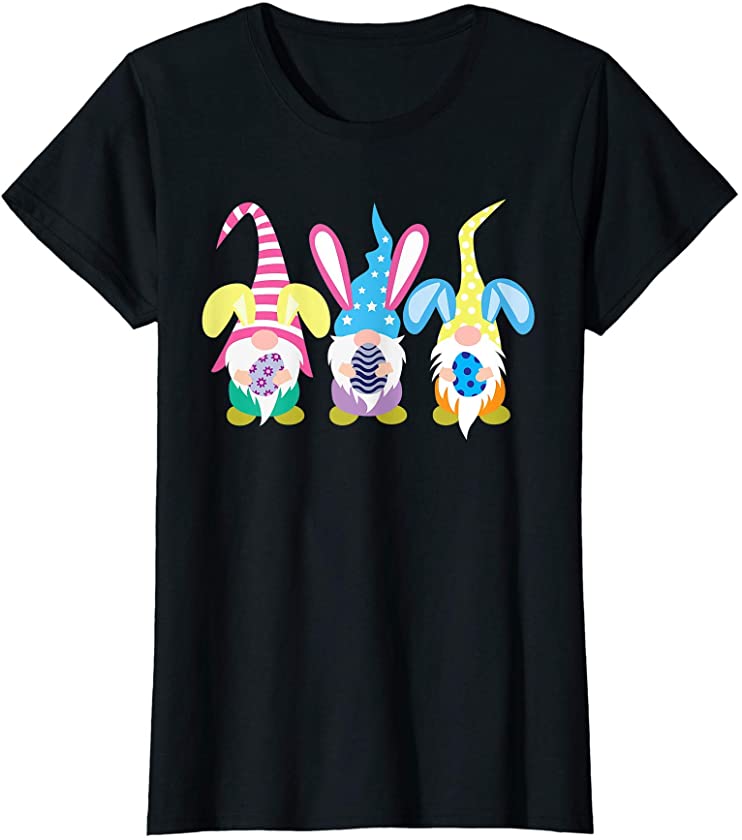 Three Gnomes bunny funny T-Shirt