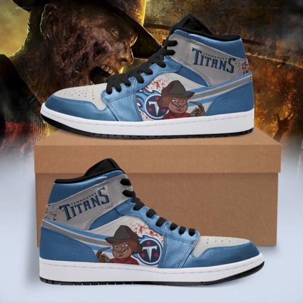 Tennessee Titans Horror Air Jordan Sport Custom Sneakers