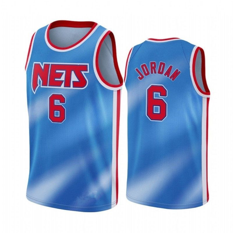 Brooklyn Nets Deandre Jordan #6 NBA 2020 New Arrival Royal Blue Jersey