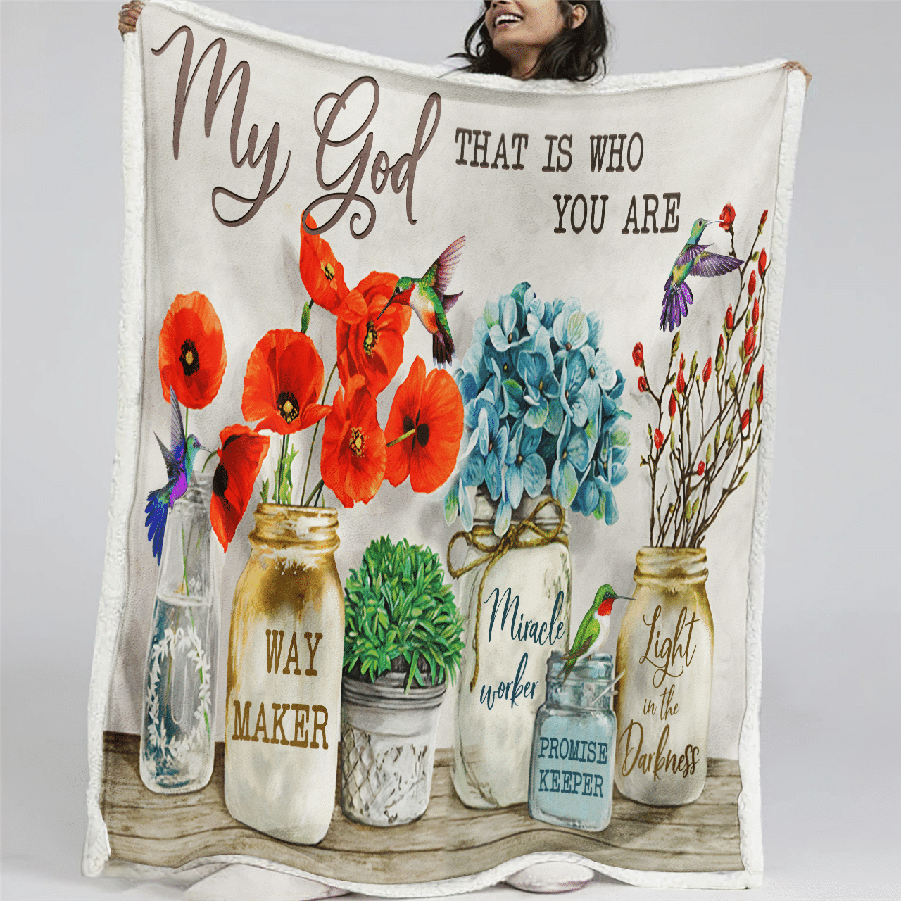 Jesus God That Is Who You Are Way Maker (Christs, Christians, Canvases, Posters, Puzzles, Shower Curtains)