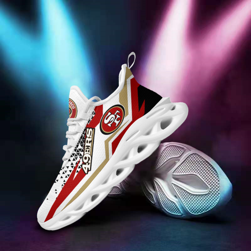 San Francisco 49Ers Yezy Running Sneakers Bg442