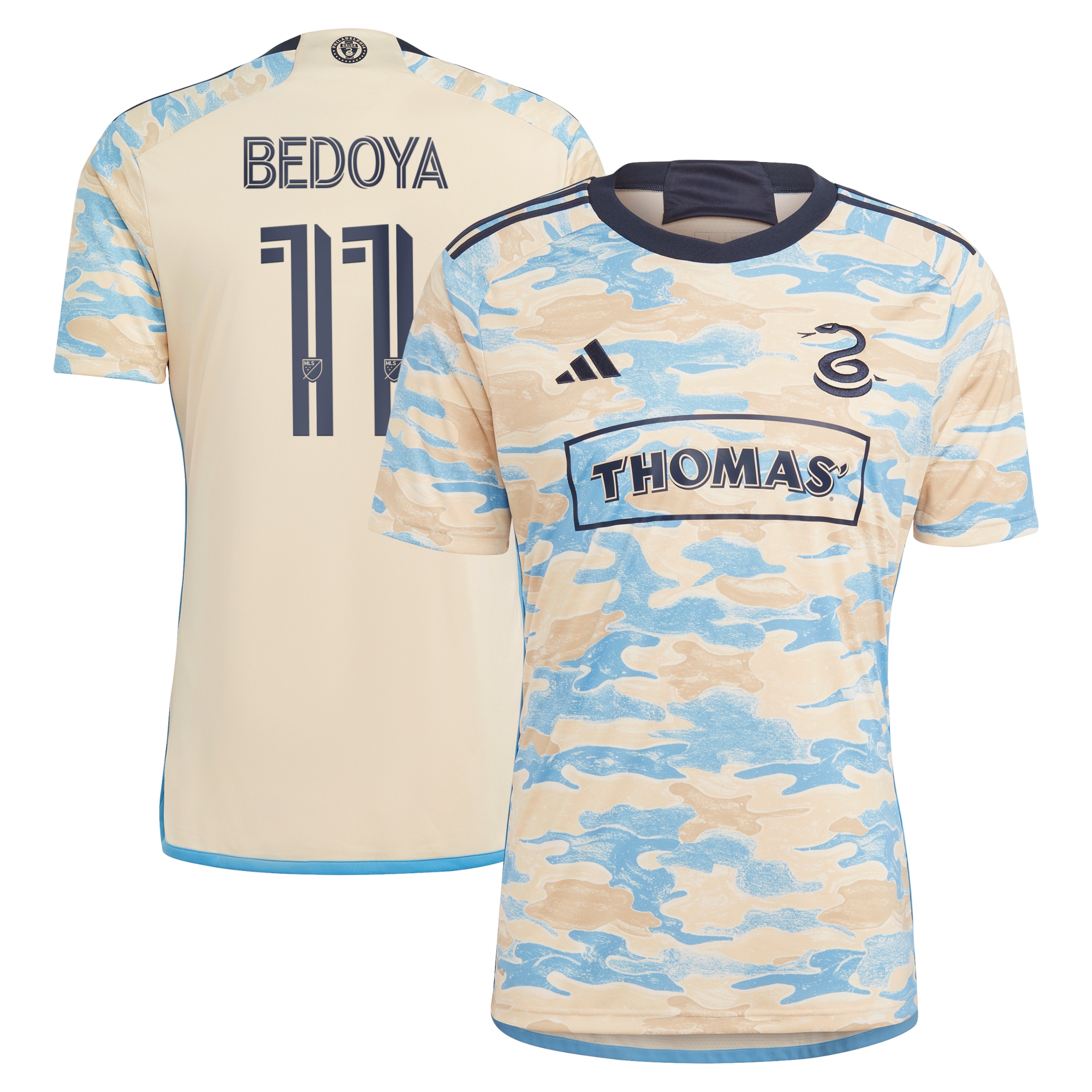 Alejandro Bedoya Philadelphia Union 2023 For Philly Replica Jersey – Tan