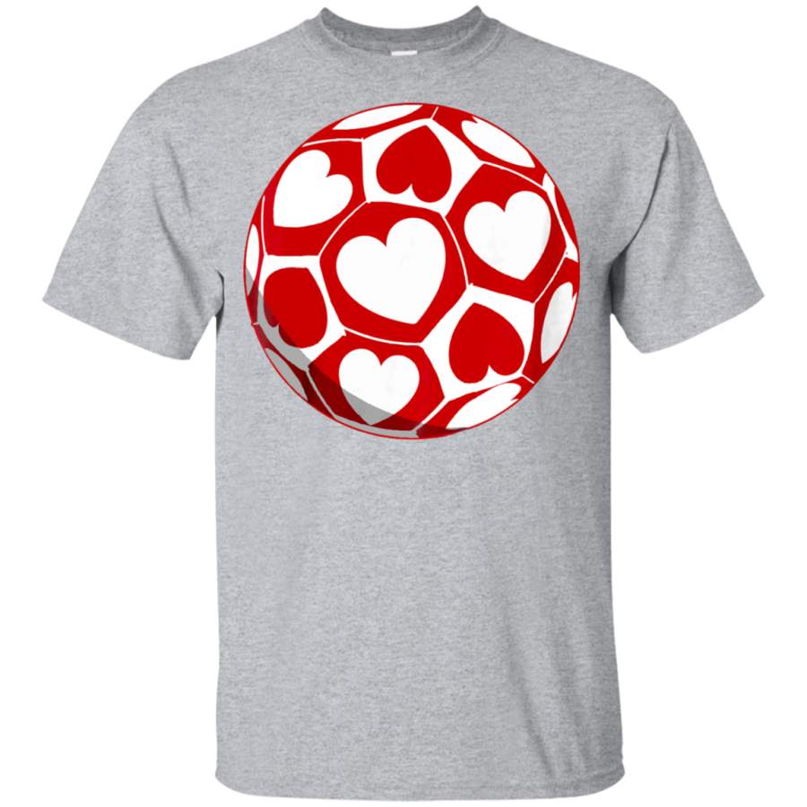 Soccer Coach Valentine’s Day Shirt for Boys Girls Gifts Kid’s T-Shirt