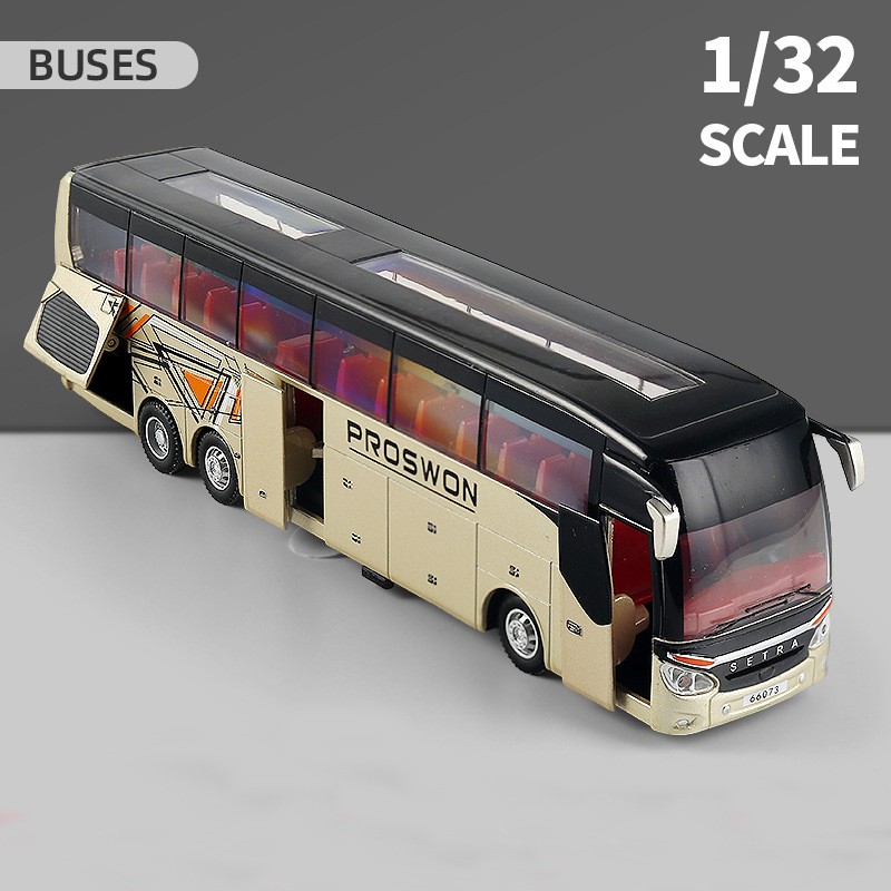 High imitation 1:32 alloy pull back bus model,high quality double sightseeing bus,flash toy vehicle,kid toys free shipping alx