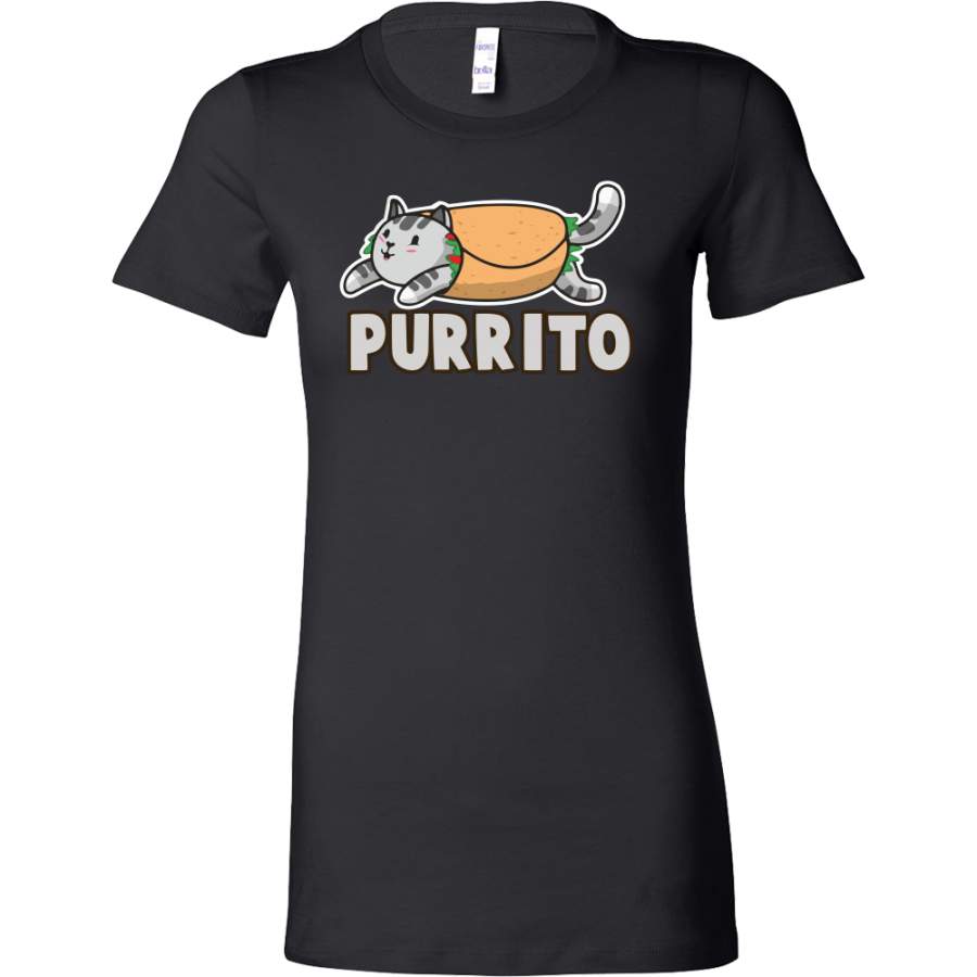 Taco mexican purrito Woman Short Sleeve Funny T Shirt – TL00602WS