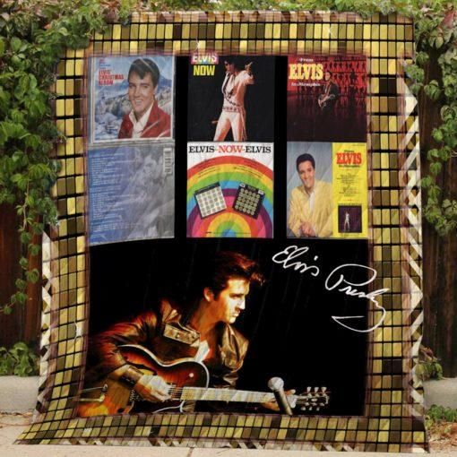 Elvis Presley V7 3D Quilt Blanket HGM2