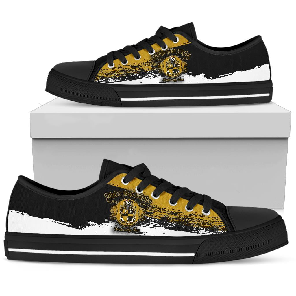 Alpha Phi Alpha Low Top Shoe Paint Style A31