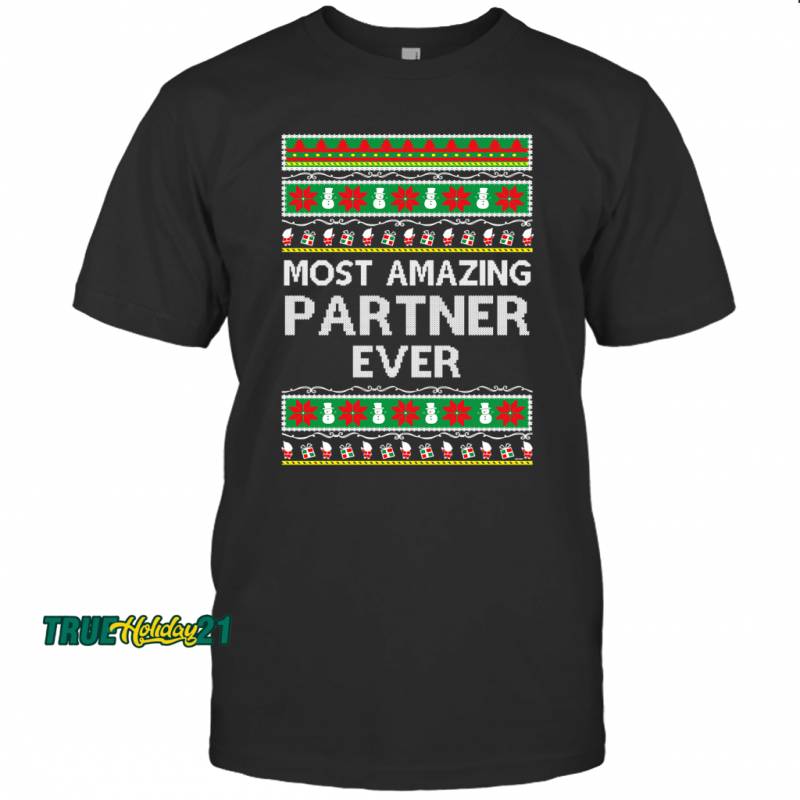 Xmas Gifts for Partner Ugly Christmas gift idea T-shirt