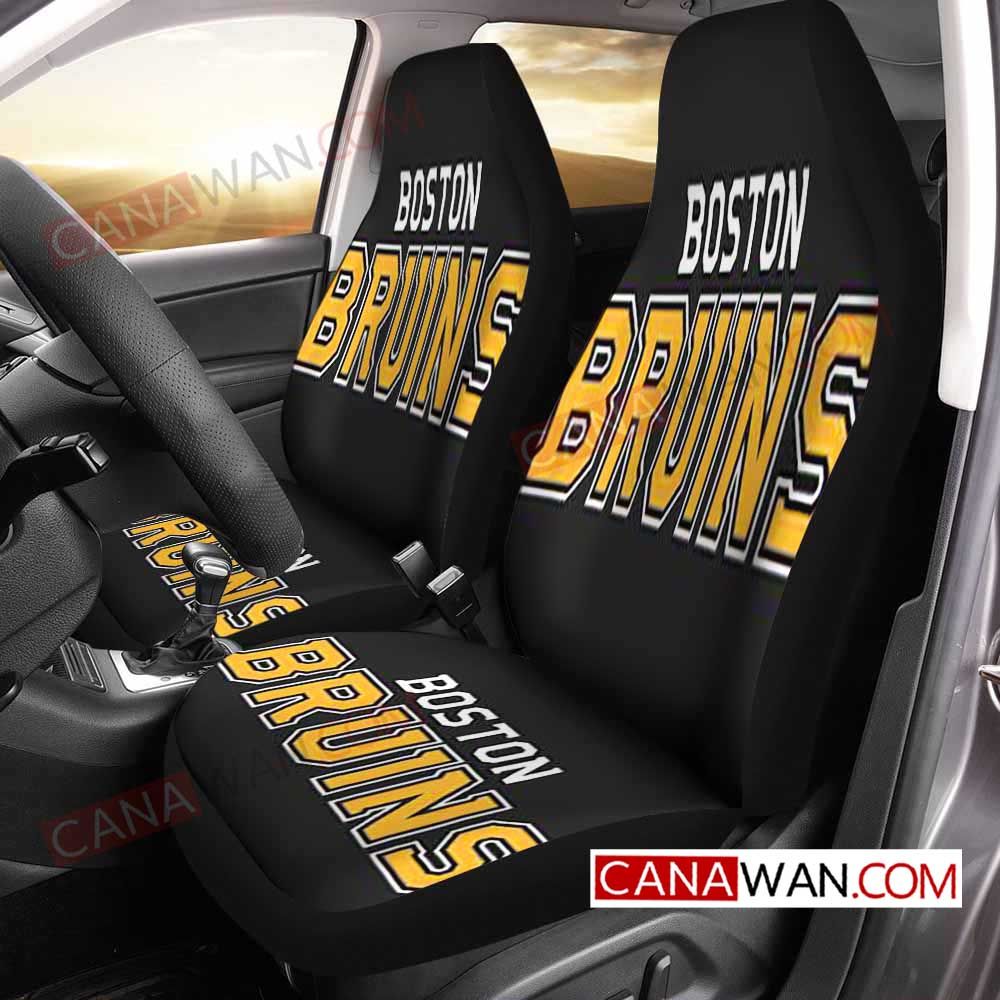 Boston Bruins Style812 3D Customized Personalized Car Seat Cover