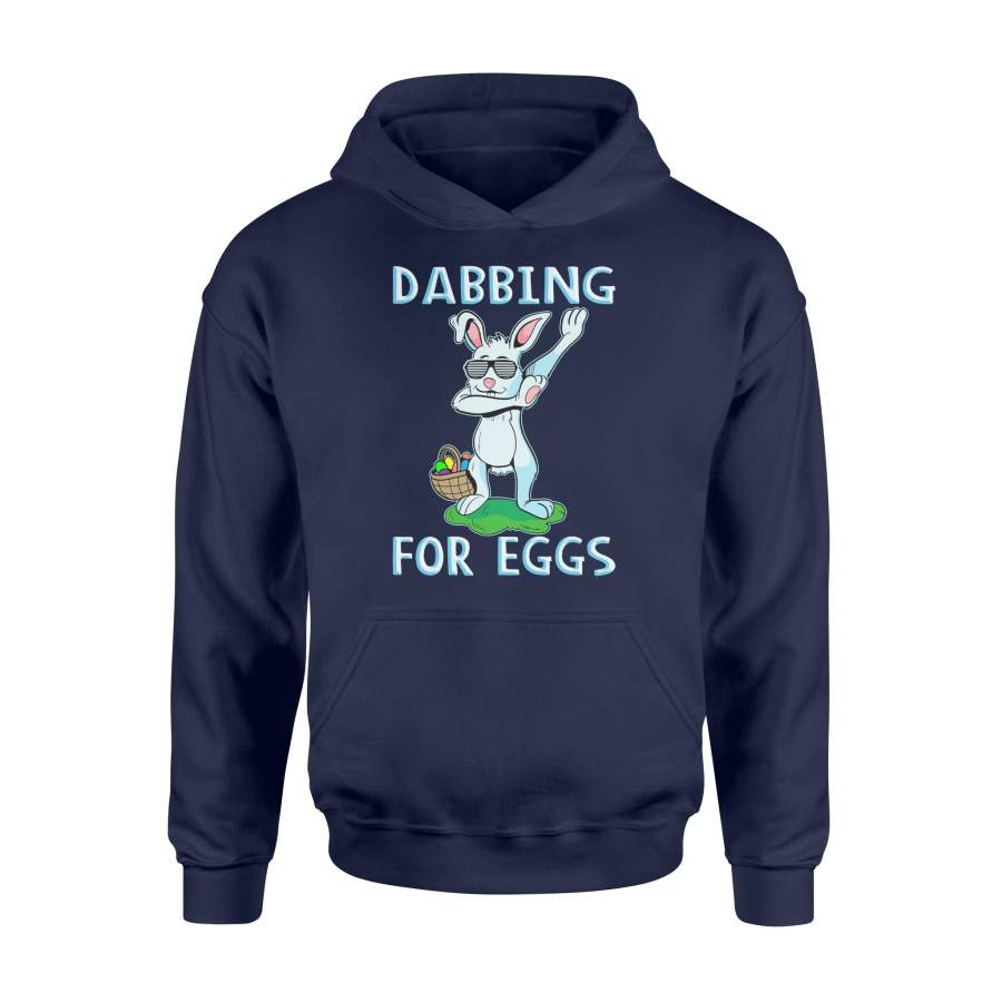 Dabbing Easter Bunny Kids Hoodie