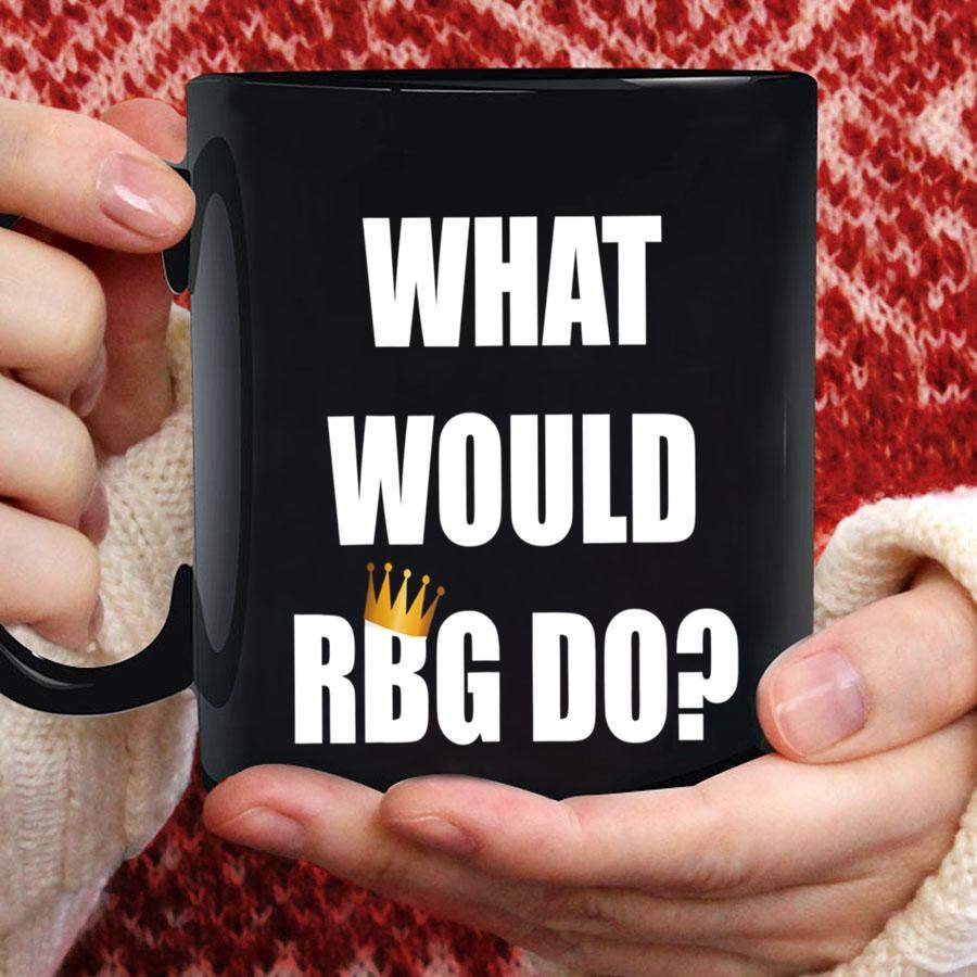 What would RBG do white top Mug