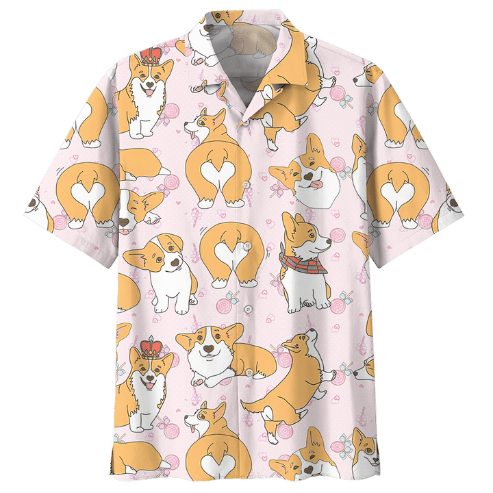 Corgi Hawaii Shirt 4 Ha70697