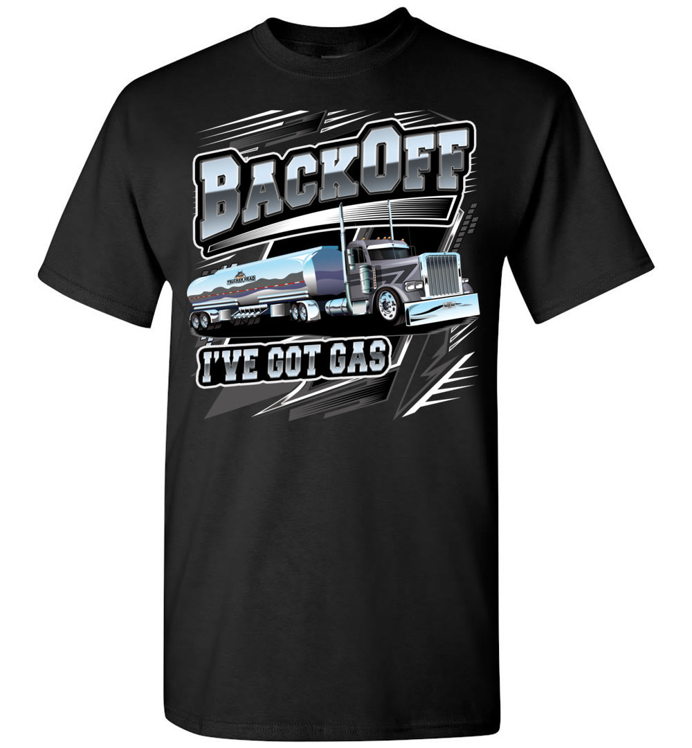 Back Off I’Ve Got Gas Funny Trucker Gas Tanker Shirt