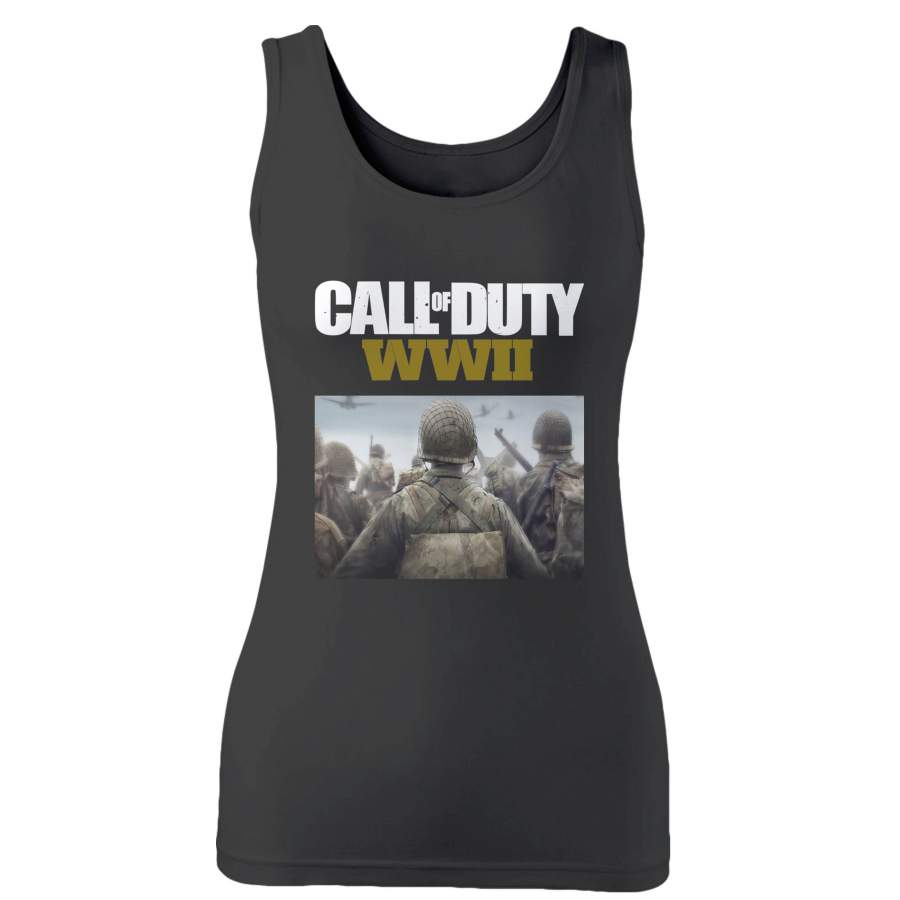 Call Of Duty Poster War Woman’s Tank Top