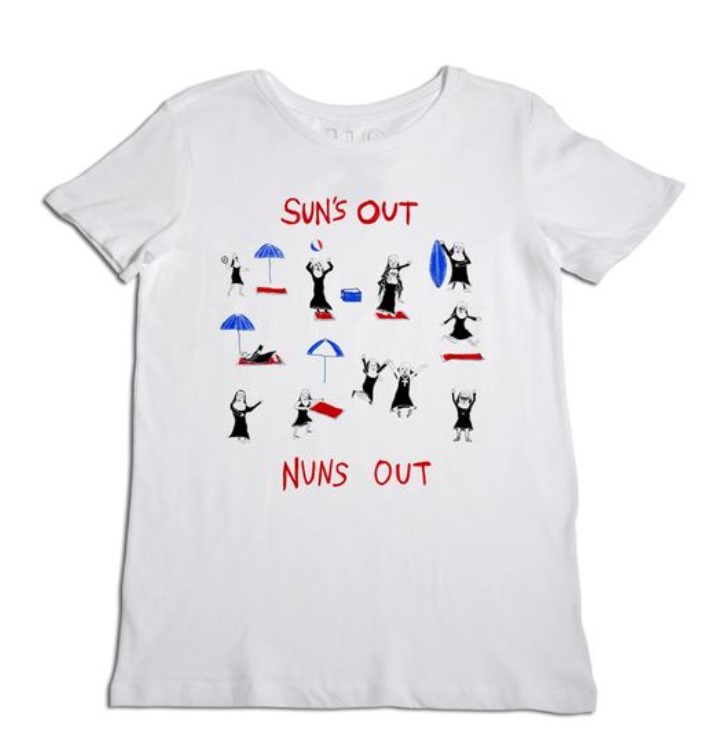 Suns Out Nuns Out Tee Shirt Outfit