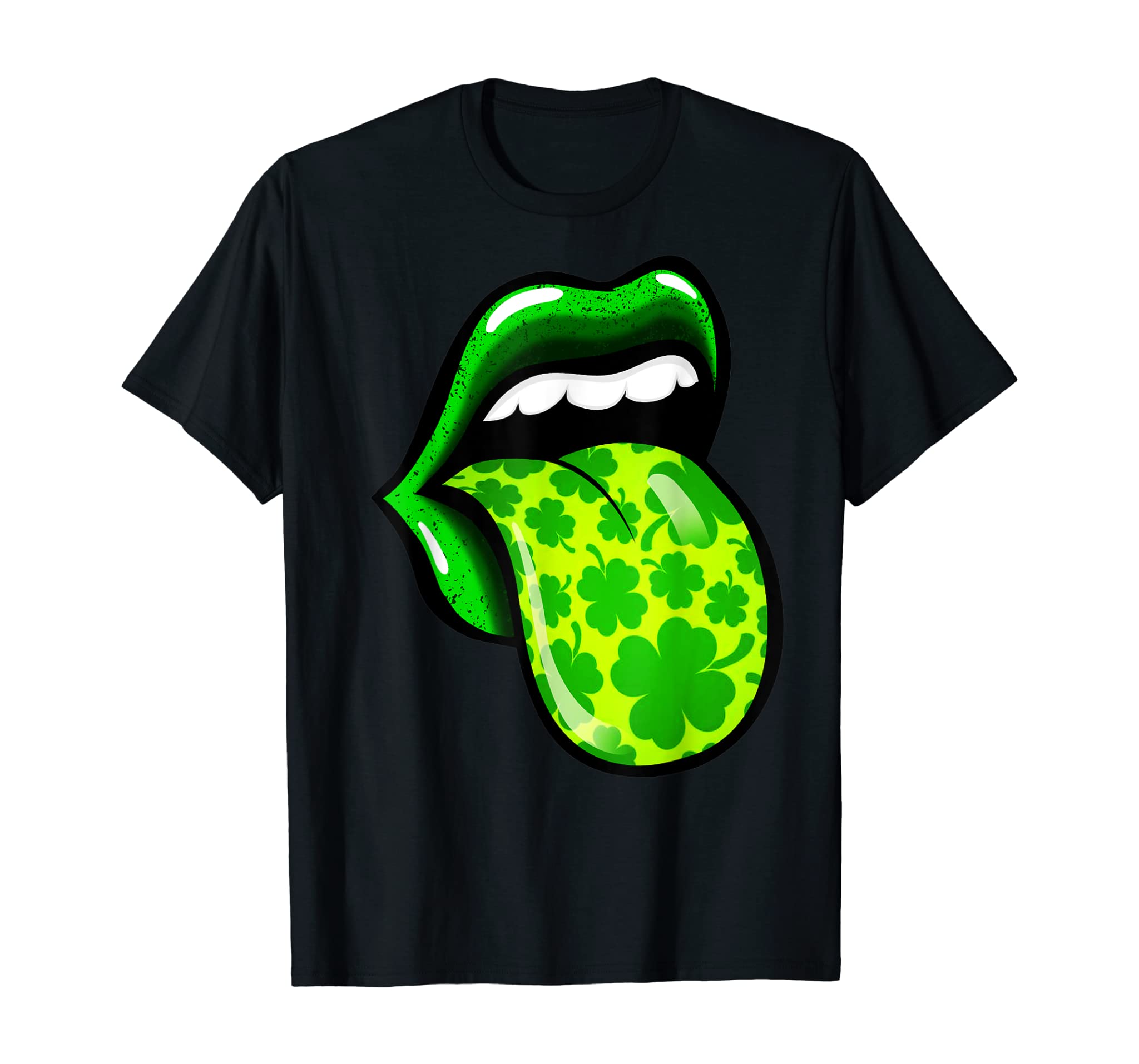 St Patricks Day Women Lips – St. Patrick’S Day Gift T-Shirt