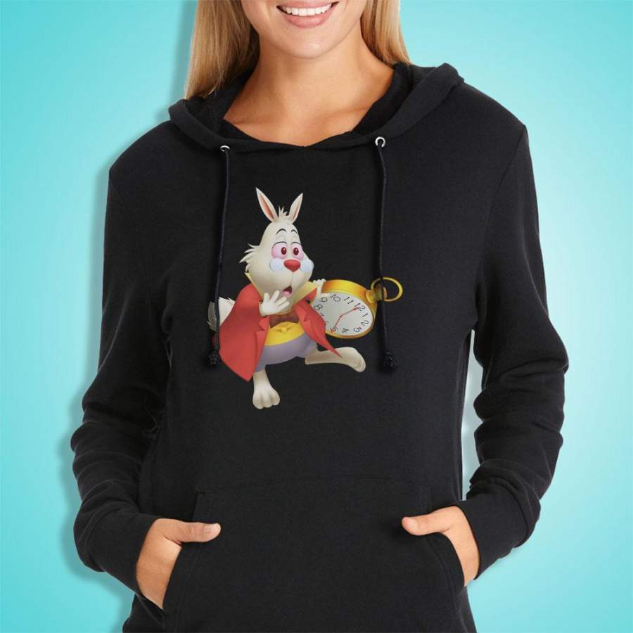 Alice In Wonderland White Rabbit Khrec Women’S Hoodie