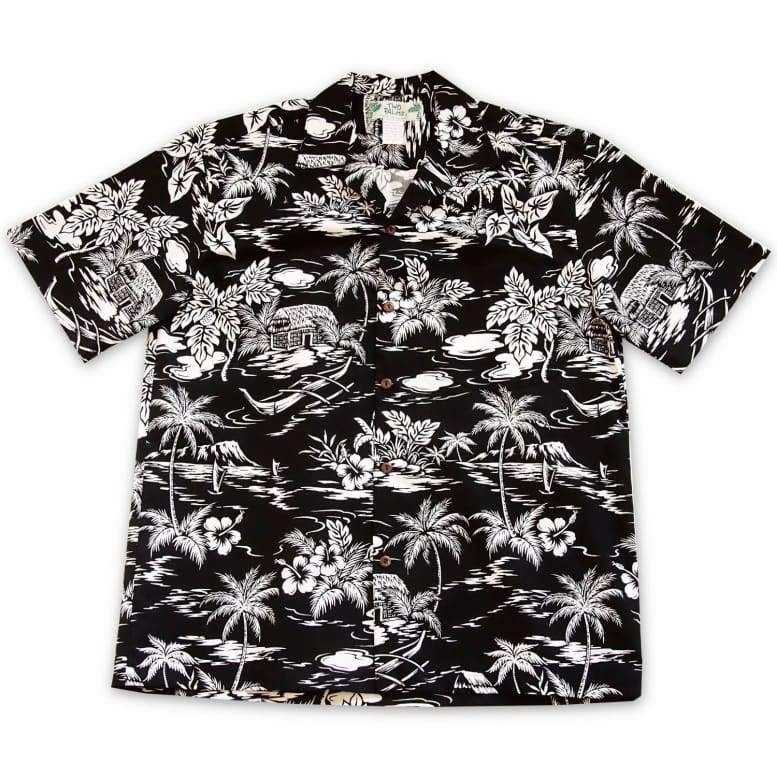 Island Black Awesome Design Hawaii Shirt Ha76795