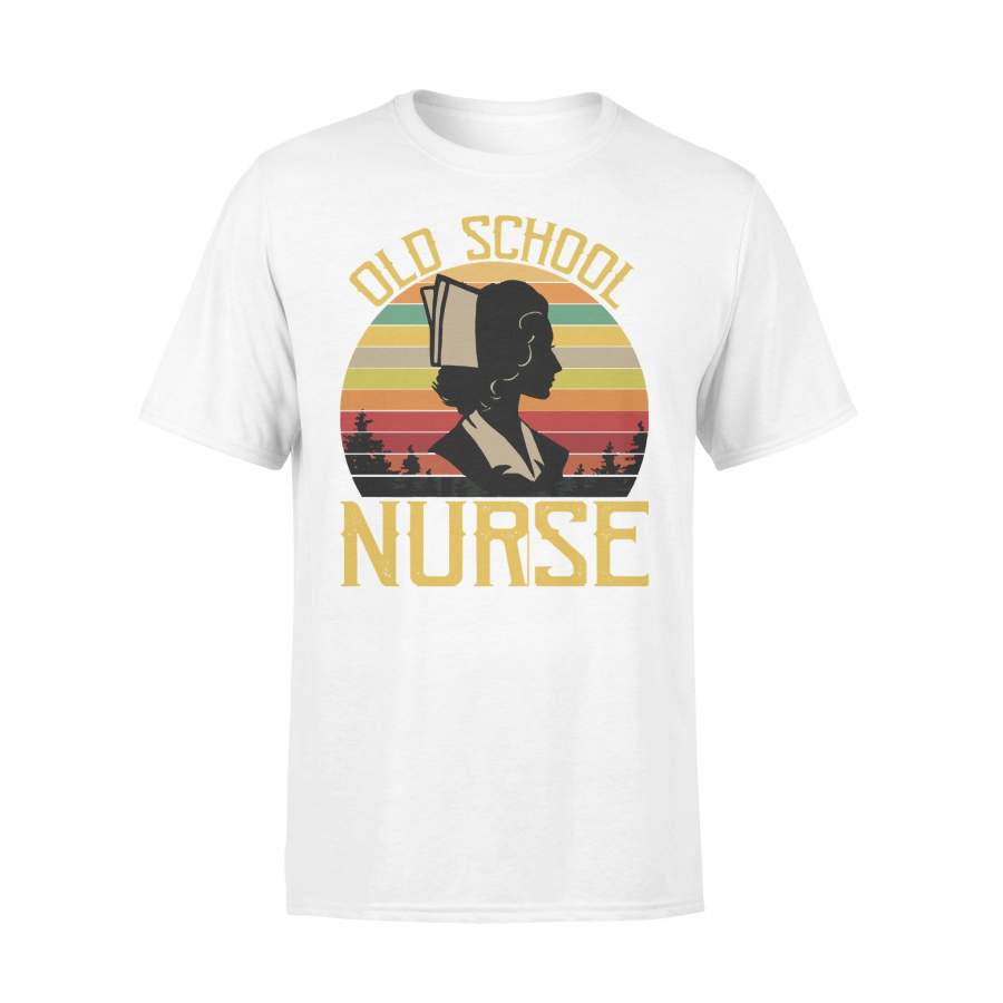 Old School Nurse Vintage Retro Women T-shirt