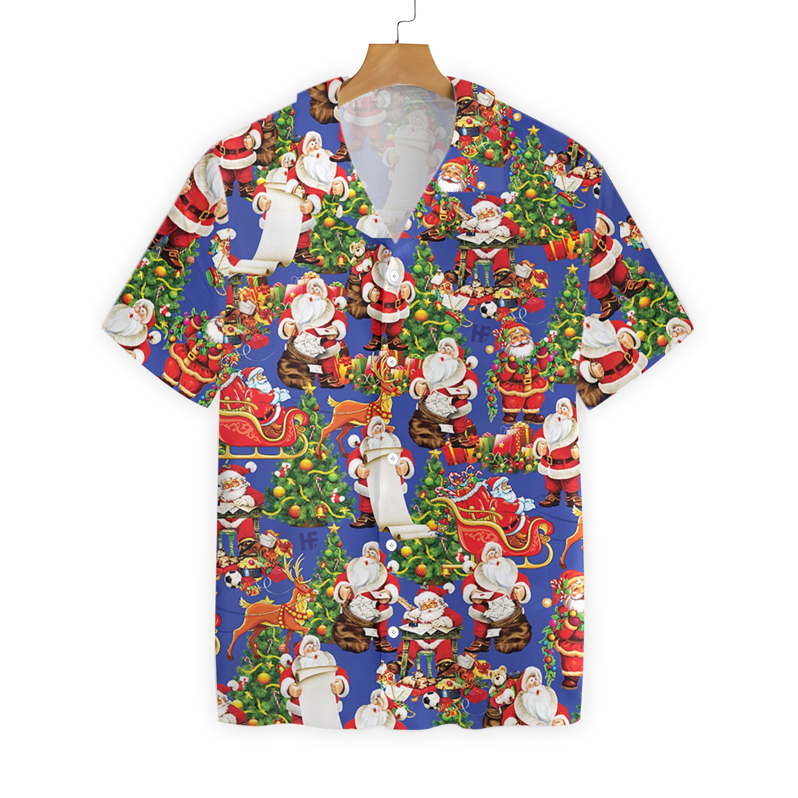 Merry Christmas Santa Claus 6 2610 Hawaii Shirt Ha78538