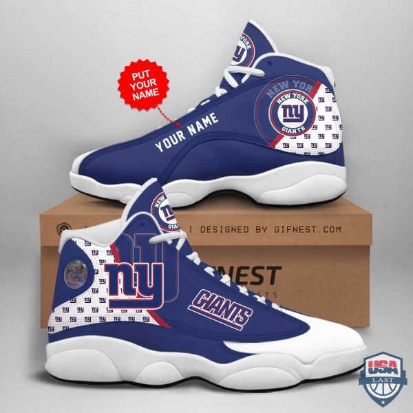 Personalized New York Giants Air Jordan 13 Sneakers Shoes Hot 2022 For Men Women Nd