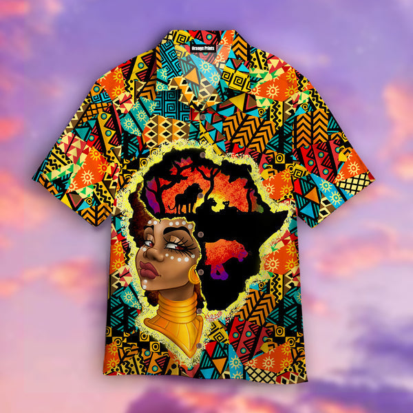 Strong Melanin Queen Aloha Hawaii Shirts For Men Women Ha48731