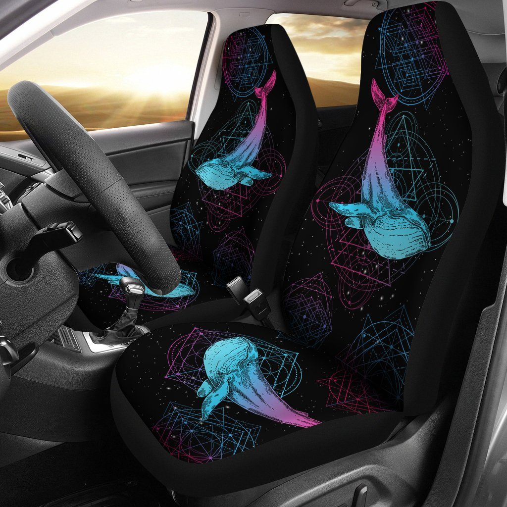 Sacred Geometry Whale – Car Seat Covers