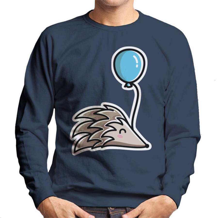 Hedgehog With A Balloon Men’s Sweatshirt