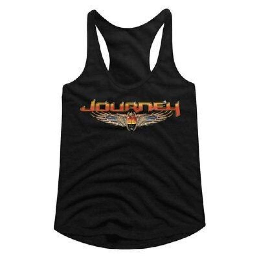 Journey Band T-Shirt Big Letters Womans Tank Sleep Shirt Rock Music